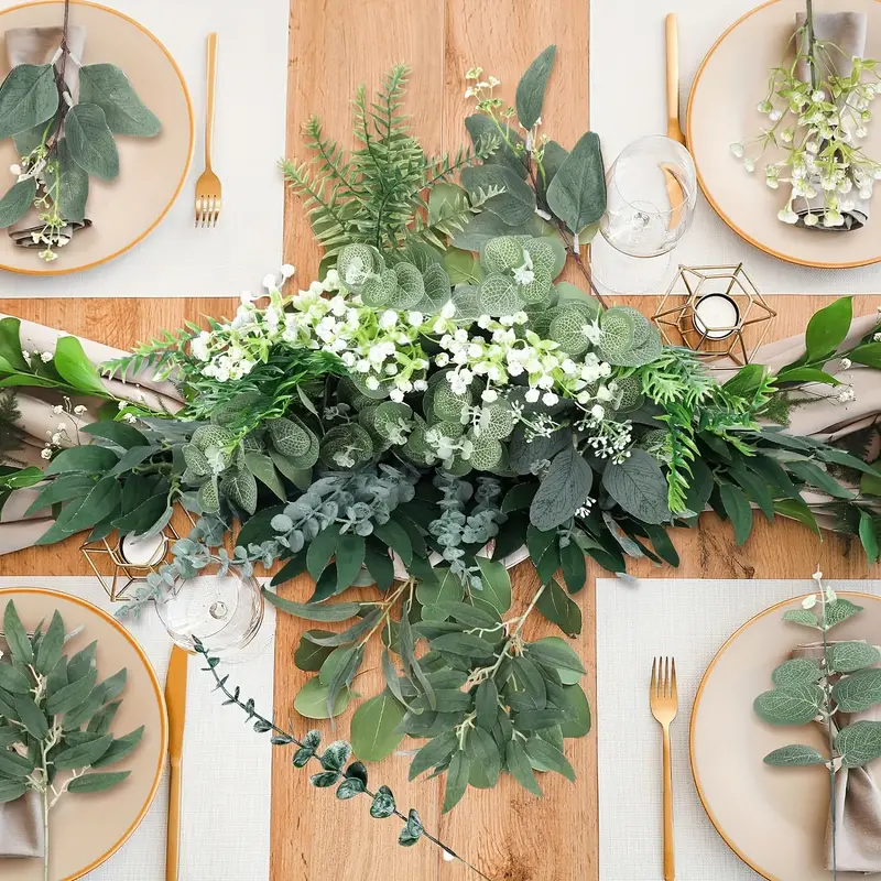 decoração com eucalipto