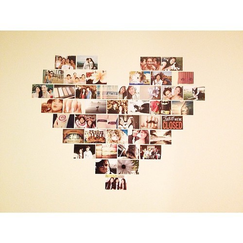 decoração com fotos