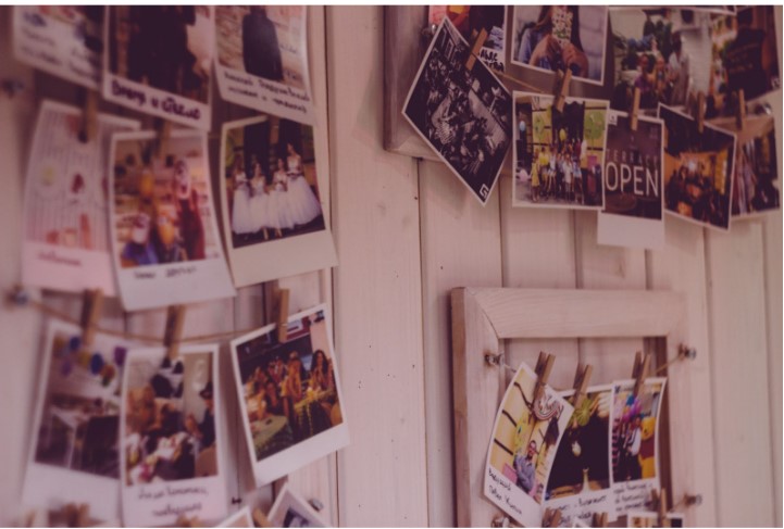 decoração com fotos