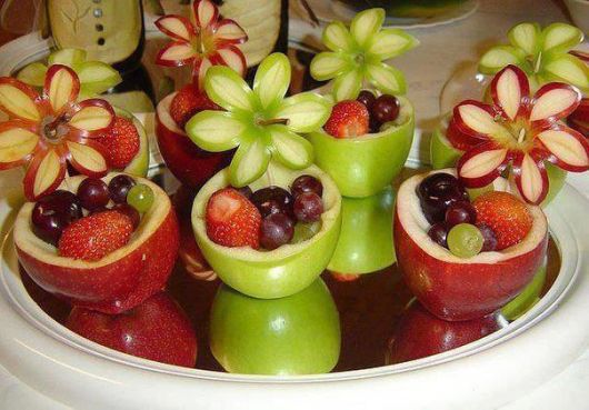 Inspirações de Decoração com Frutas para Natal e Casamentos