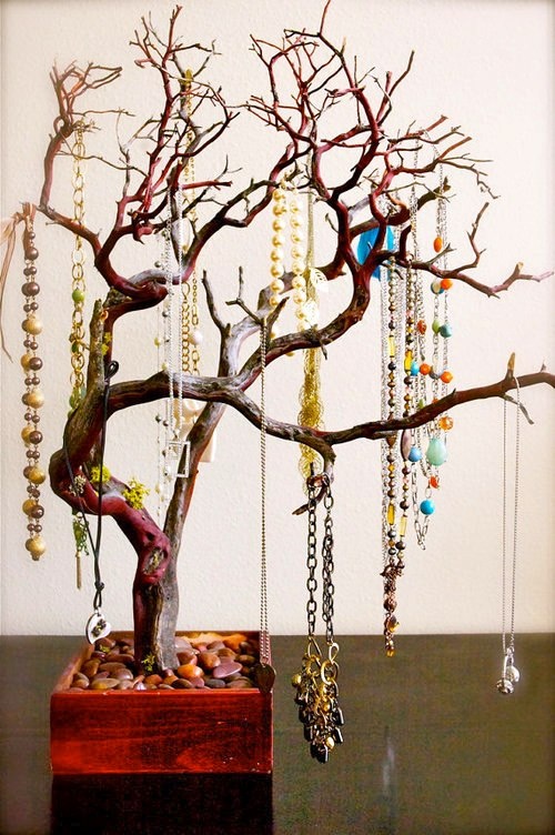 20 ideias criativas decoração galhos secos parede