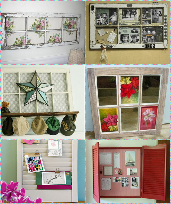 estilos de decoração com janelas antigas