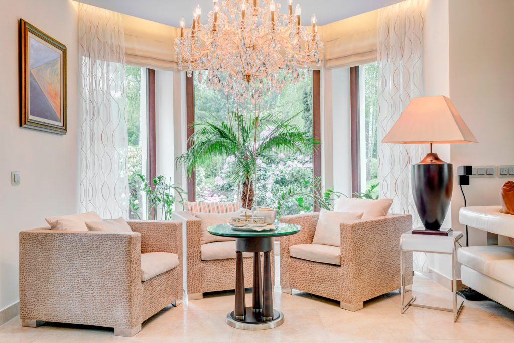 decoração com lâmpada