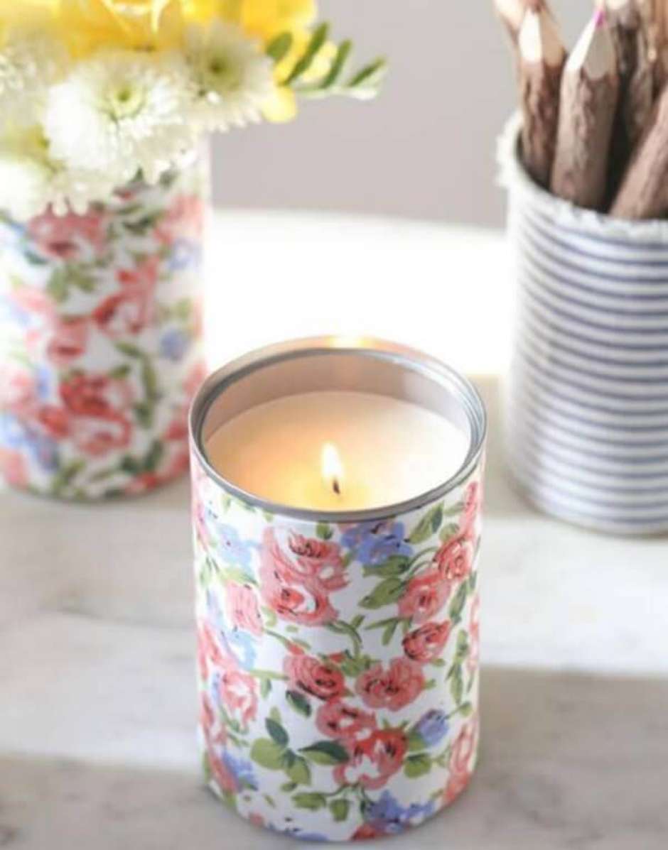 como fazer luminária de latinha de cerveja passo a passo