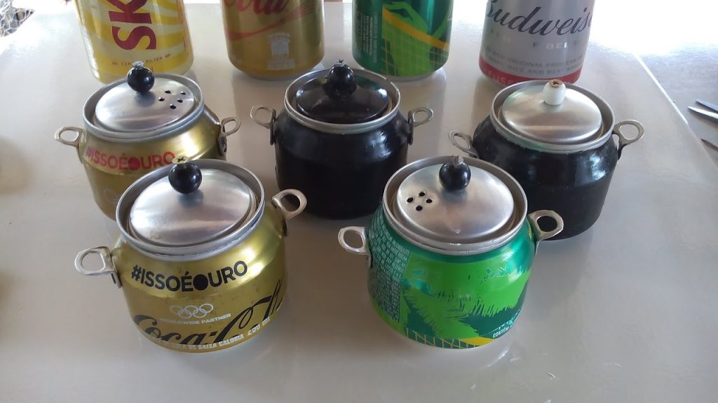 quanto custa fazer decoração com latinha de cerveja