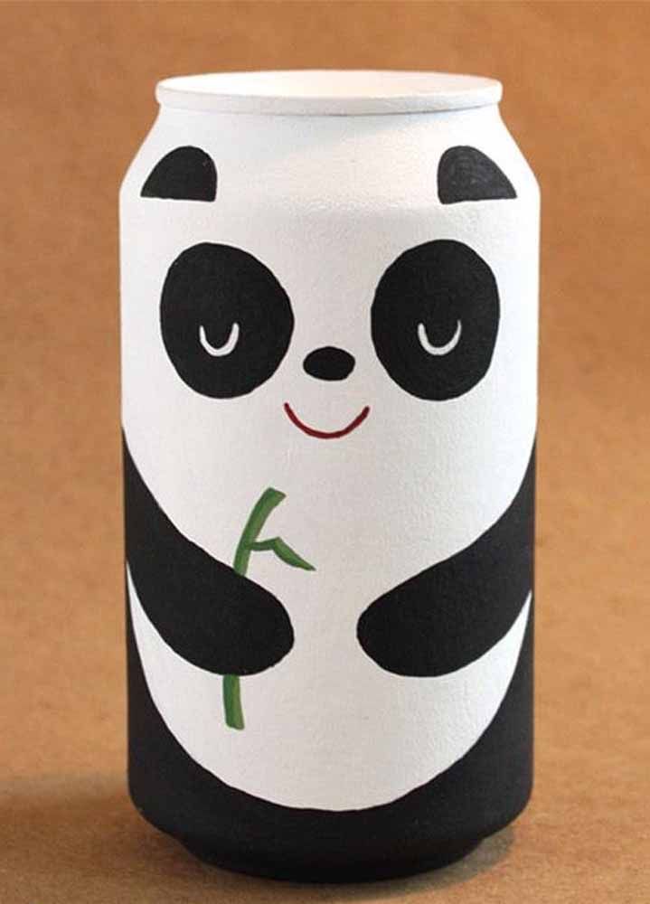 decoração com latinha de cerveja