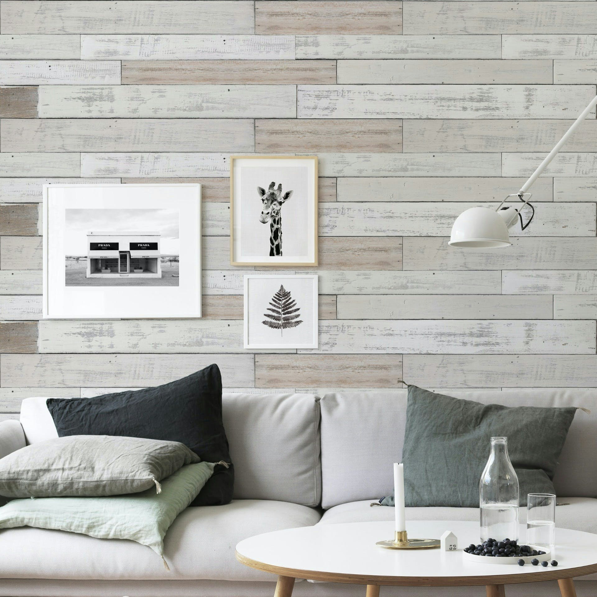 decoração com madeira na parede