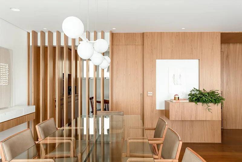 decoração com madeira na parede