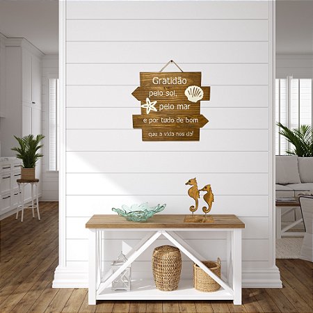 decoração com madeira na parede