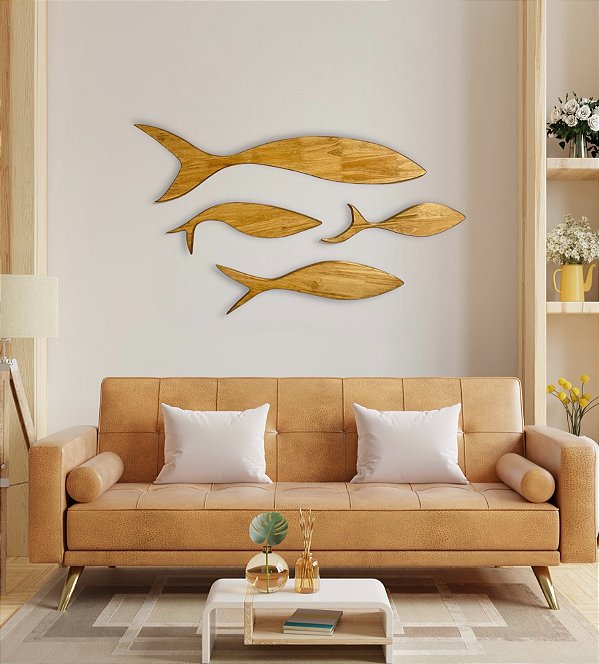 decoração com madeira na parede