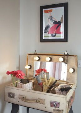 ideias criativas decorar com malas de viagem