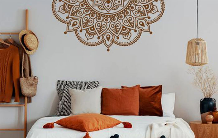decoração com mandalas