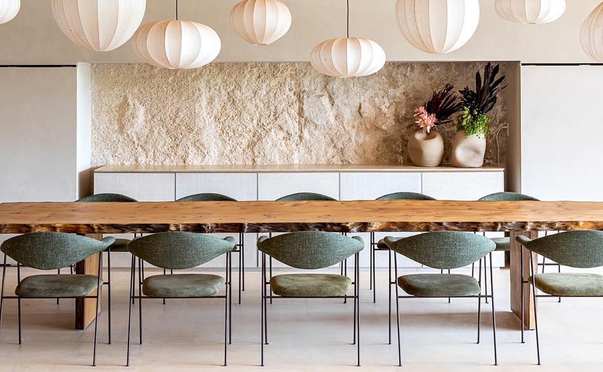 como escolher o tamanho ideal da mesa de madeira