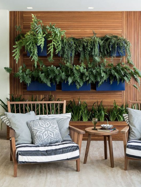 decoração com plantas