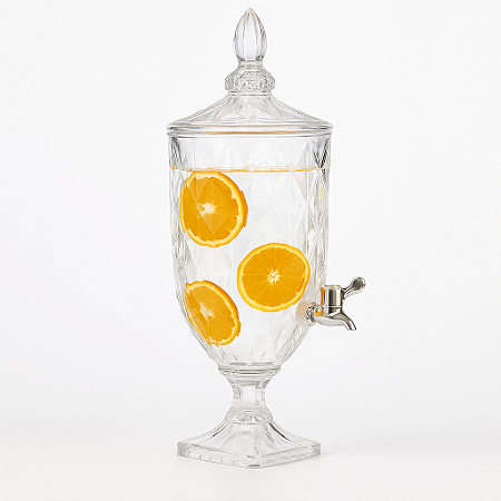 decoração com suqueira de vidro