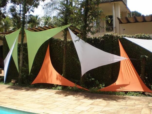 decoração com tecido tensionado