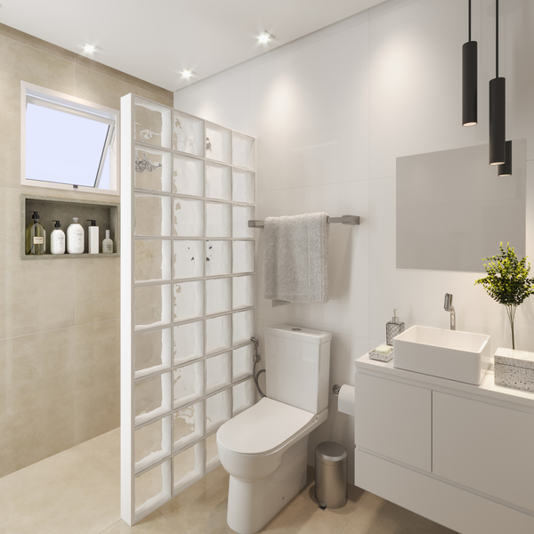 tijolo de vidro vs. bloco de vidro qual escolher