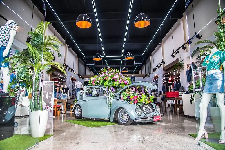 decoração concessionaria