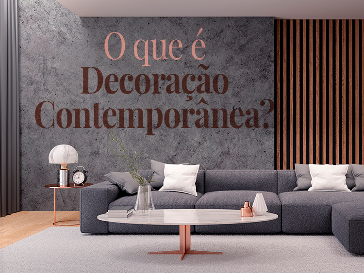 decoração contemporânea