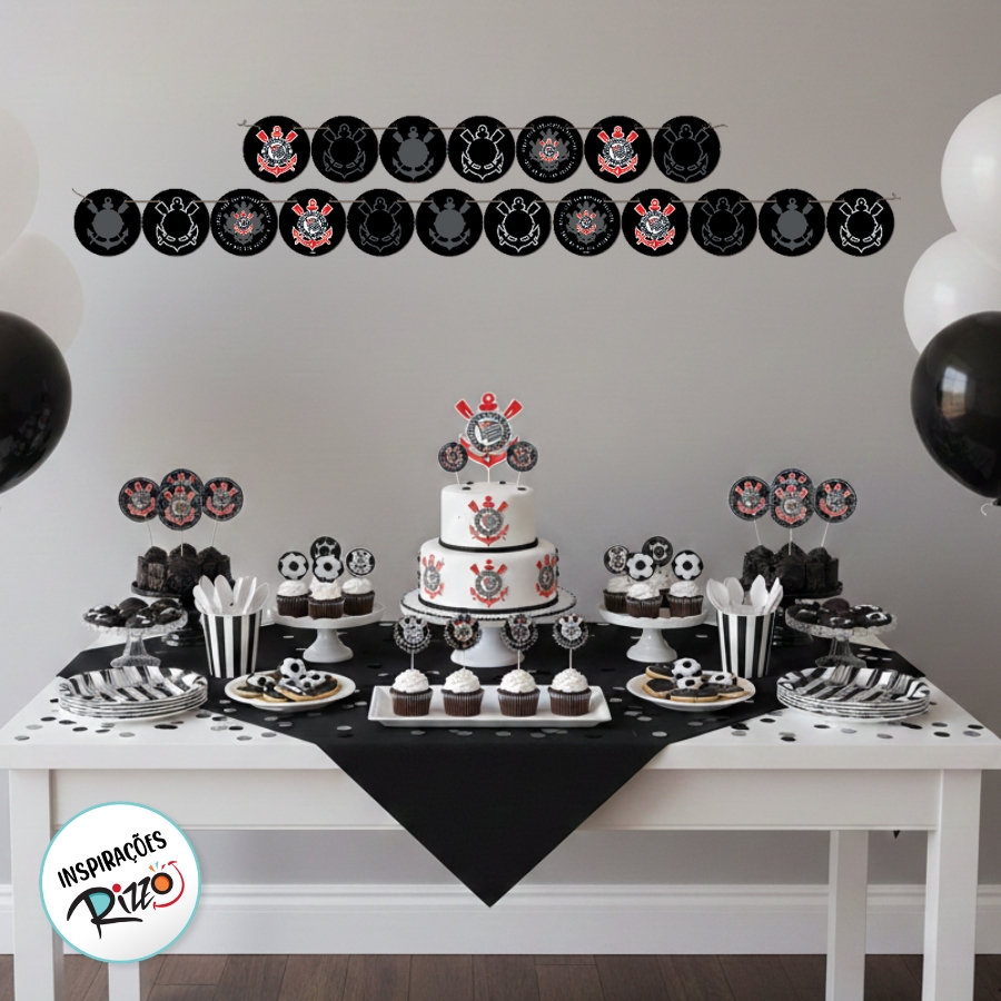 decoração corinthians