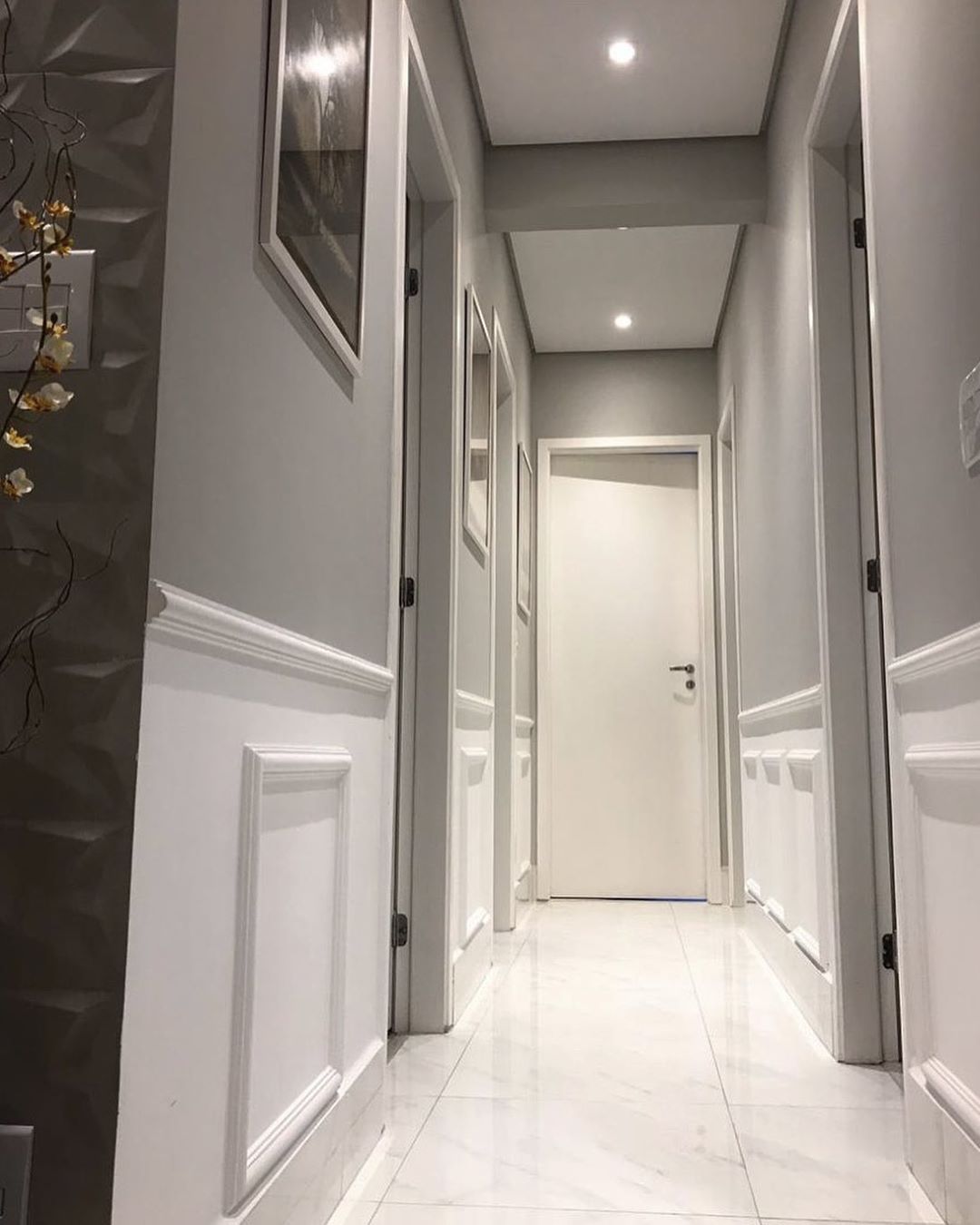 decoração corredor de entrada