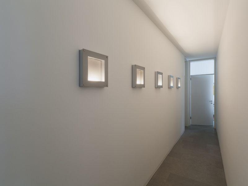 decoração corredor estreito interno