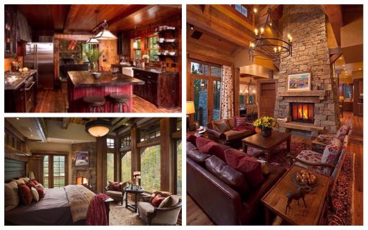 decoração country para sala