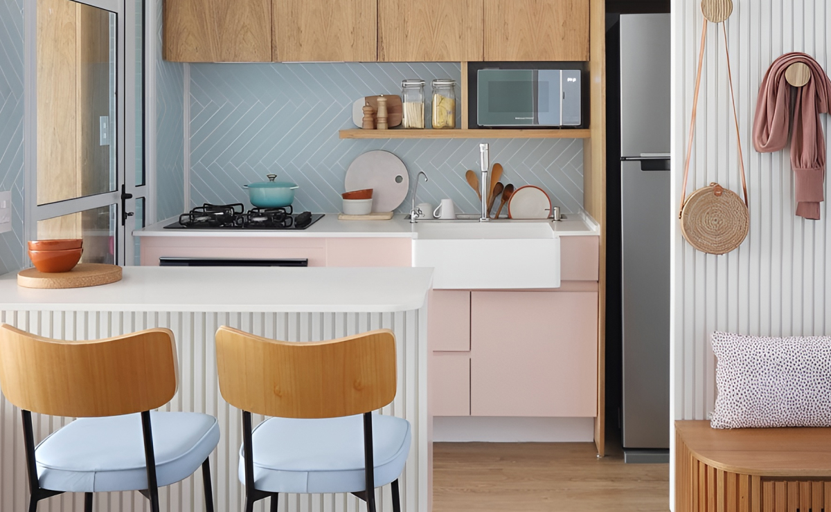 Transforme sua cozinha compacta: ideias de decoração e organização