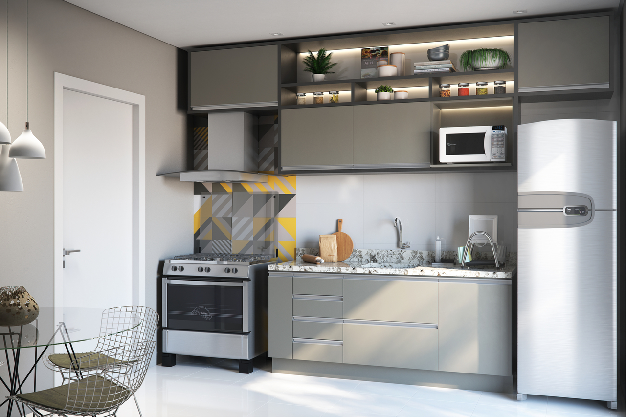 ideias para organizar cozinha pequena