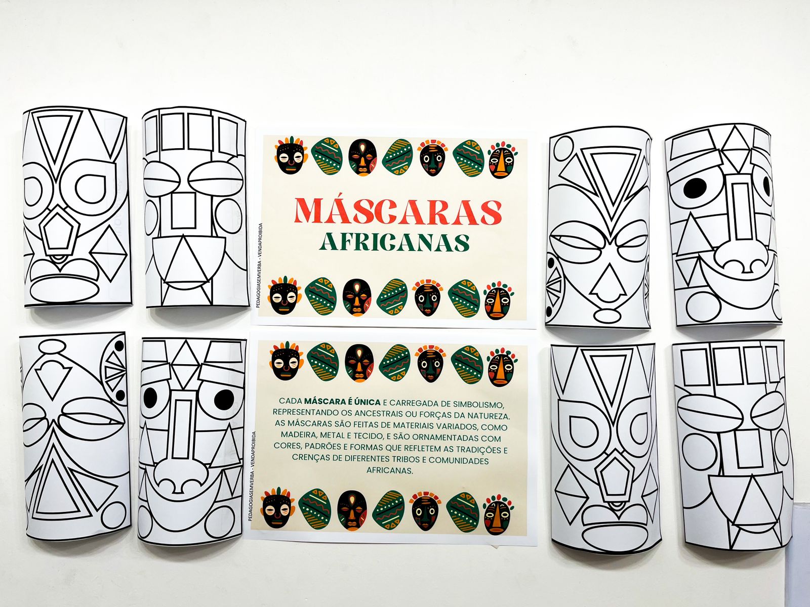 significado máscaras africanas decoração