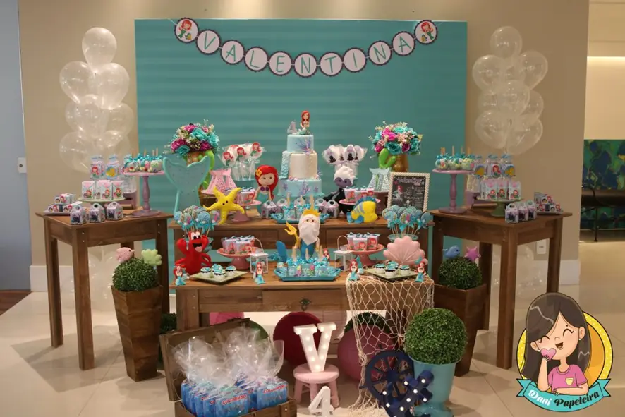 decoração da ariel