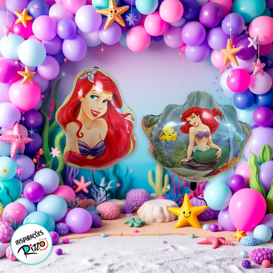 decoração da ariel