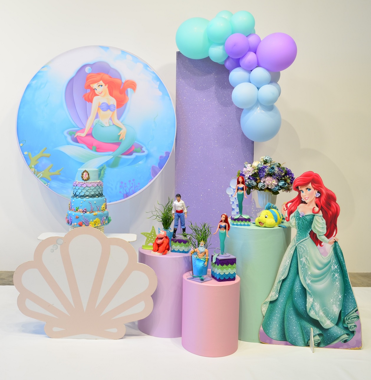 decoração da ariel