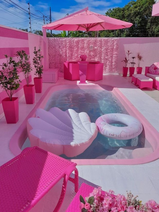 decoração da barbie