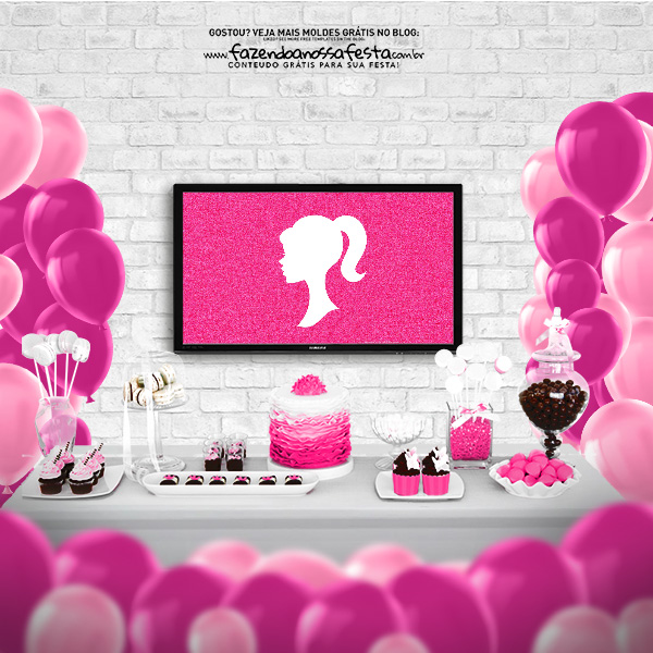 Como criar um Topo de Bolo da Barbie em Casa