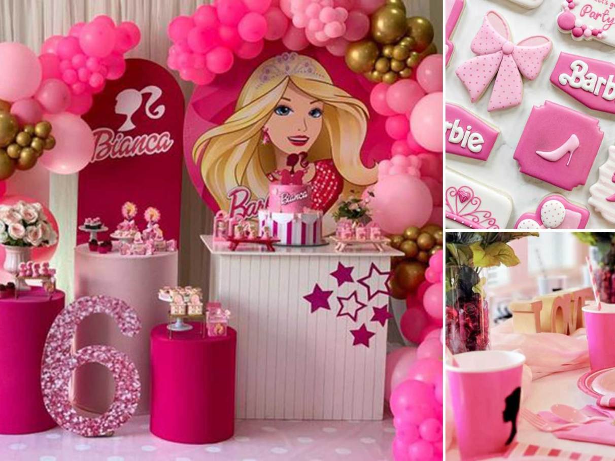 decoração da barbie simples