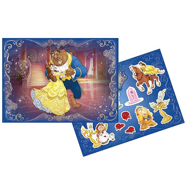 como fazer decoração bela e a fera simples em casa