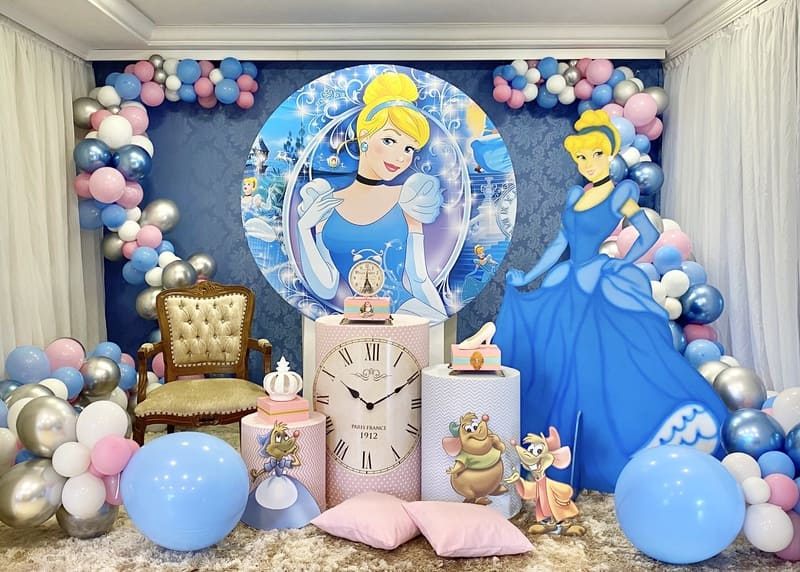 decoração da cinderela