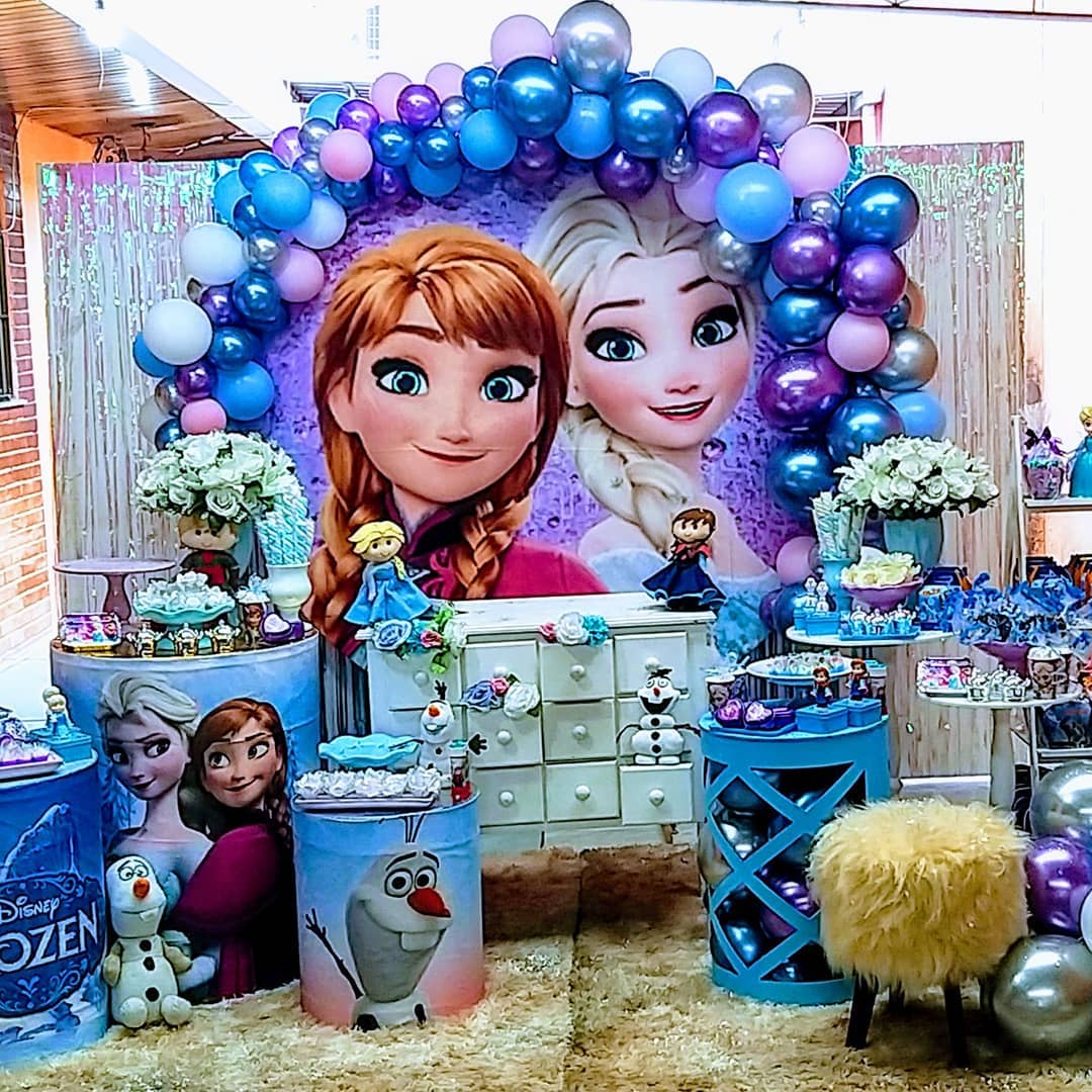 quanto custa decorar festa tema elsa