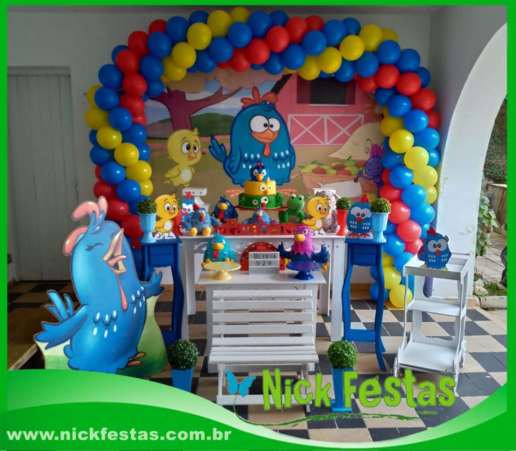 decoração da galinha pintadinha