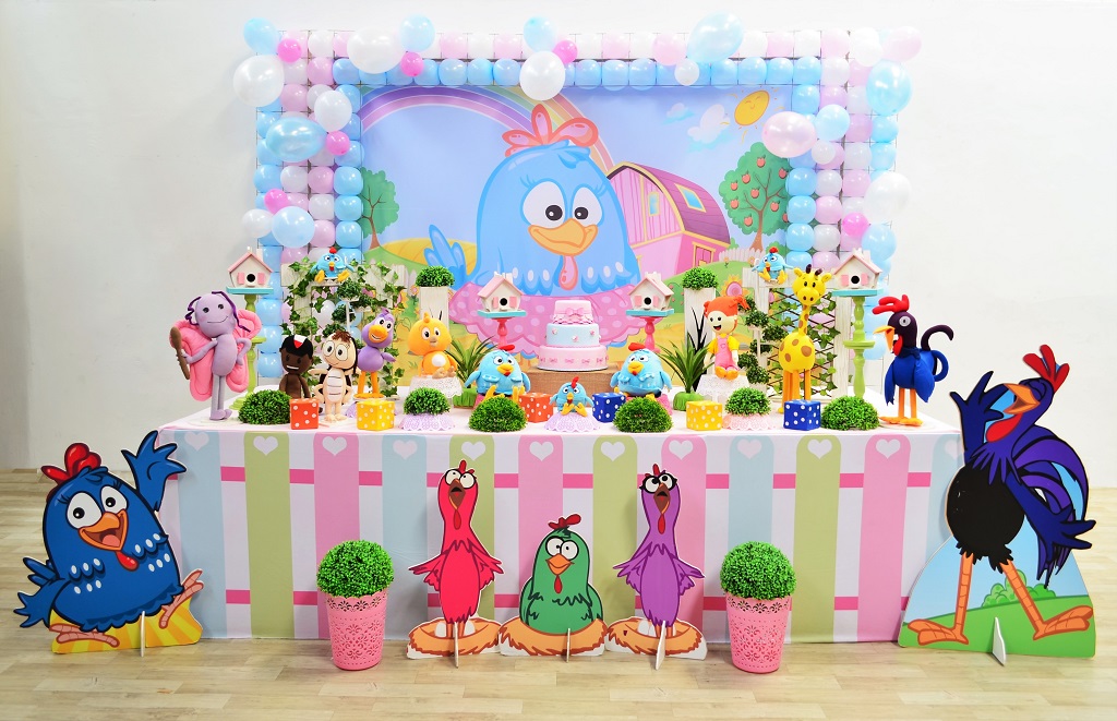 decoração da galinha pintadinha