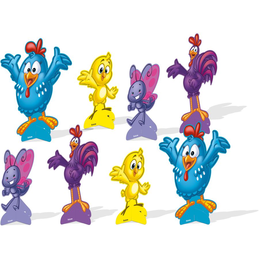 decoração da galinha pintadinha