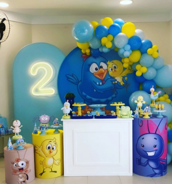 decoração da galinha pintadinha