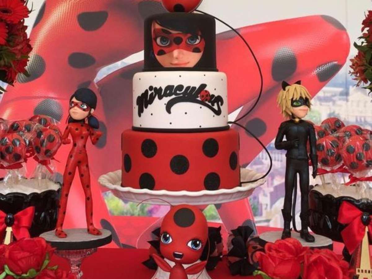 ideias criativas decoração festa ladybug