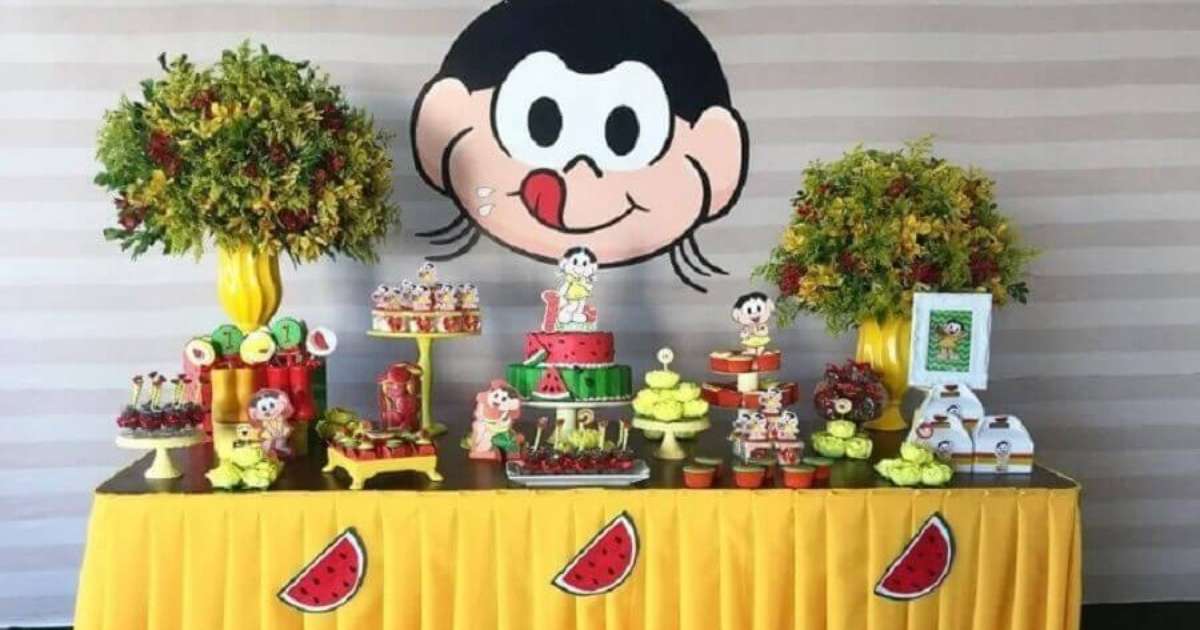 decoração da magali