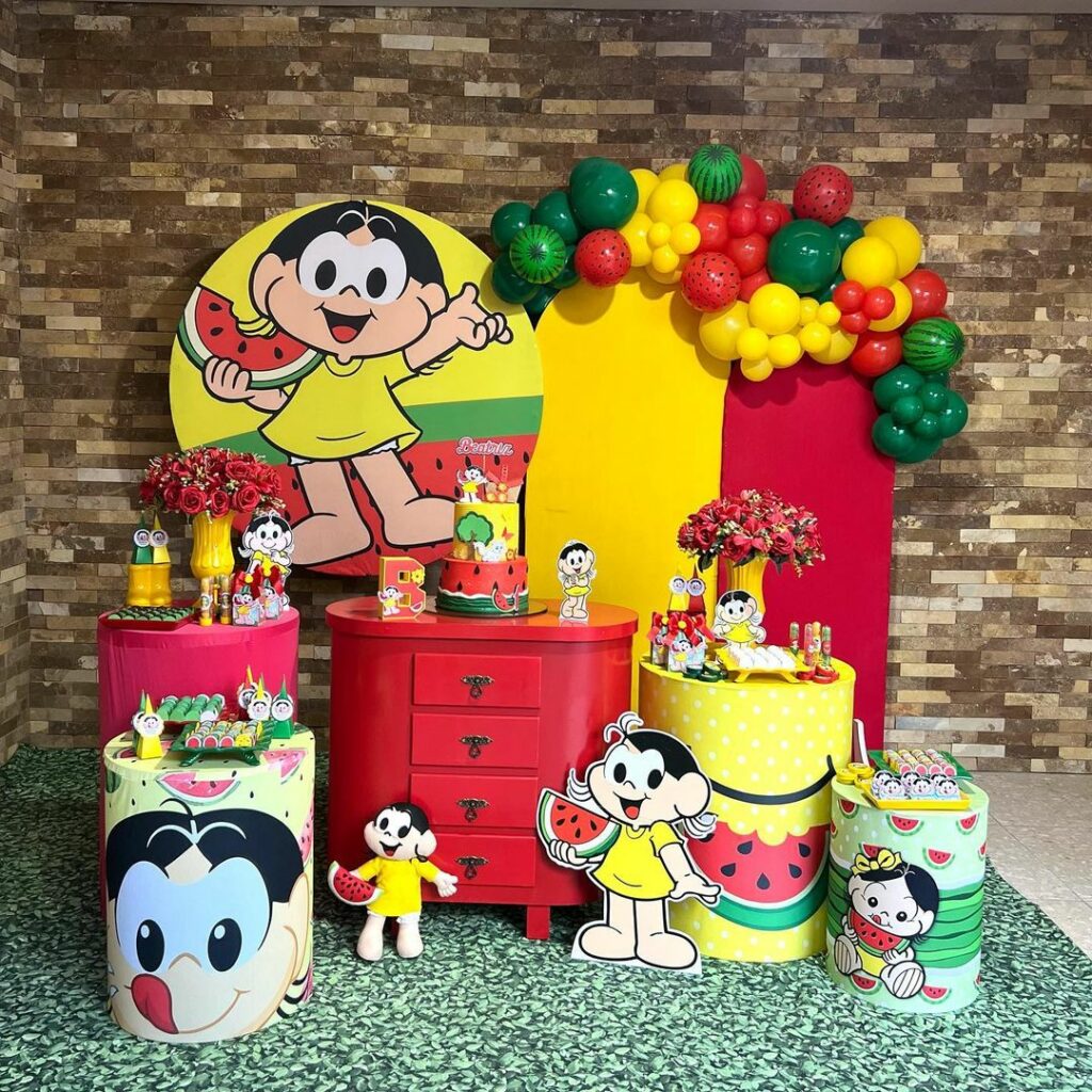 5 ideias de títulos:
1. Decoração de Festa Magali: Guia Completo com Cores e Elementos Essenciais.
2. Kits de Decoração Magali: Opções Práticas para Sua Festa.
3. Ideias Criativas DIY para uma Festa Tema Magali Inesquecível.
4. Como Montar uma Mesa Principal Encantadora com o Tema Magali.
5. Lembrancinhas e Centros de Mesa: Toques Finais para sua Festa Magali.