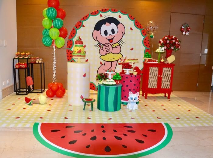 decoração da magali