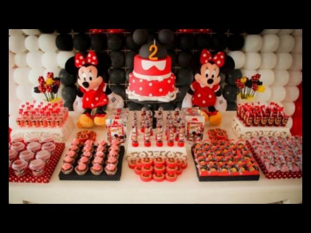 quanto custa uma decoração completa de festa minnie