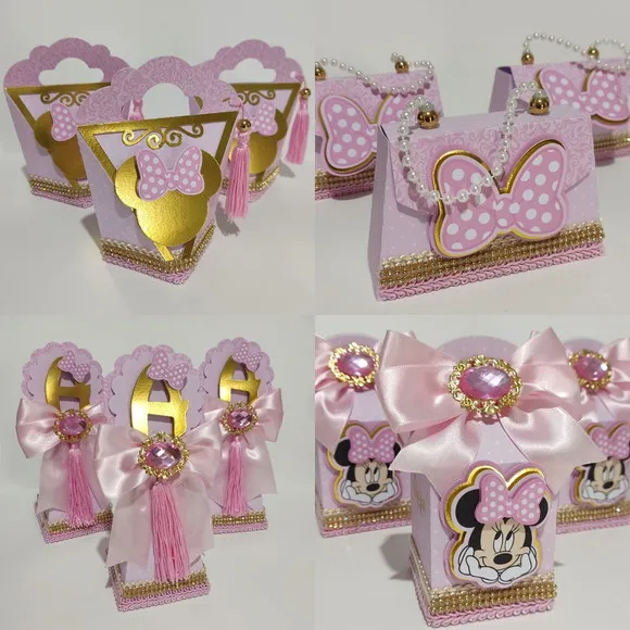 decoração da minnie rosa