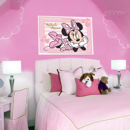 painel tnt minnie rosa como fazer passo a passo